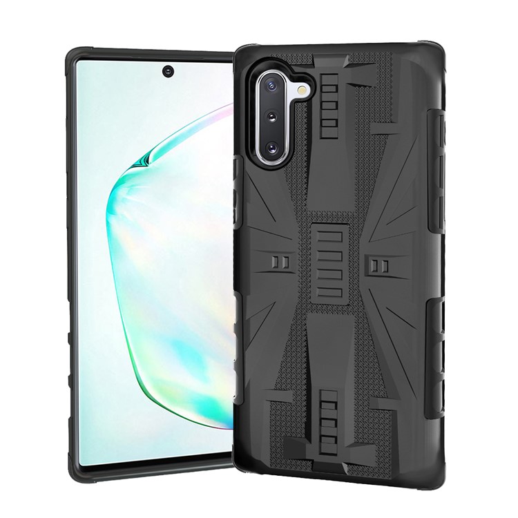 Shockproof Plastic + TPU Phone Cover Case for Samsung Galaxy Note 10 / Note 10 5G - Black-2