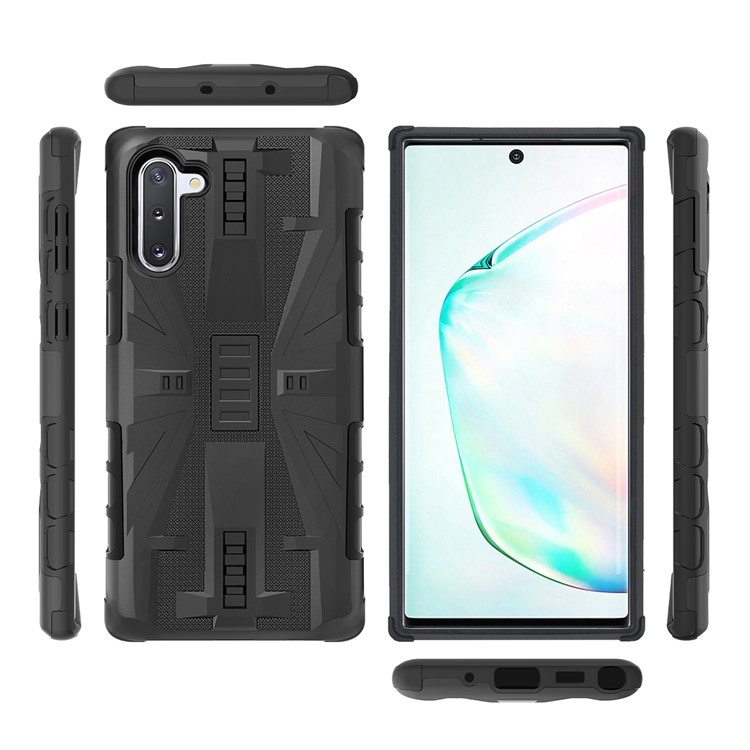 Shockproof Plastic + TPU Phone Cover Case for Samsung Galaxy Note 10 / Note 10 5G - Black-5