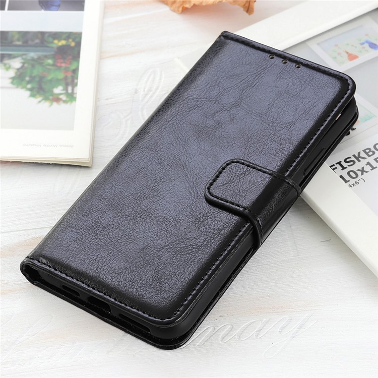 Crazy Horse Wallet Leather Stand Case for Samsung Galaxy S11 - Black-10