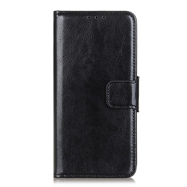 Crazy Horse Wallet Leather Stand Case for Samsung Galaxy S11 - Black-2