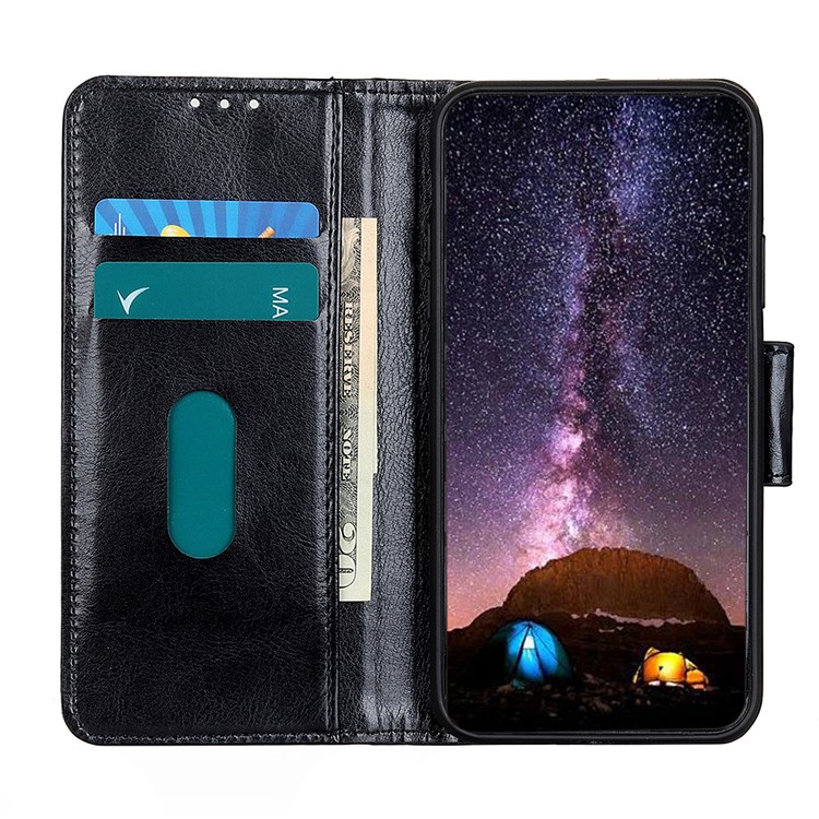 Crazy Horse Wallet Leather Stand Case for Samsung Galaxy S11 - Black-6