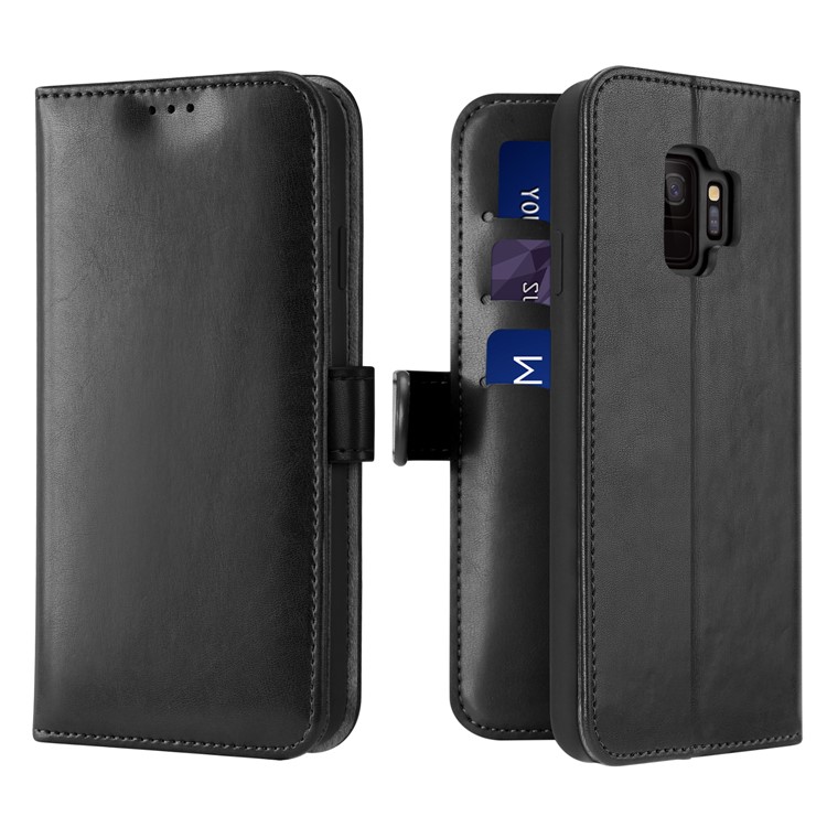 DUX DUCIS KADO Series Leather Simple Casing for Samsung Galaxy S9 - Black