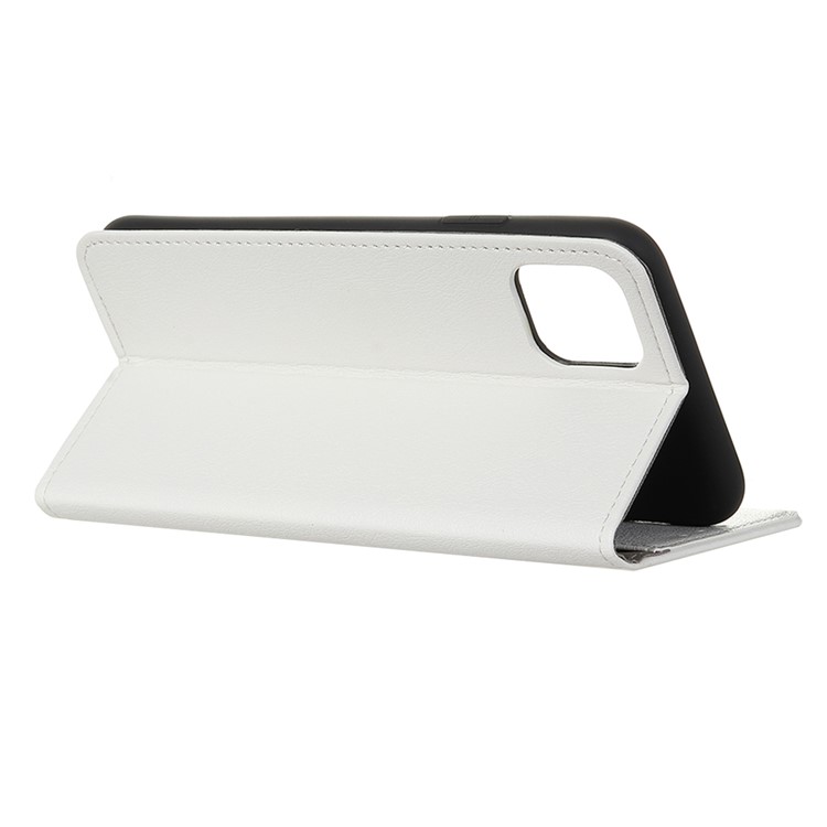 Wallet Leather Stand Case for Samsung Galaxy S20 - White-3