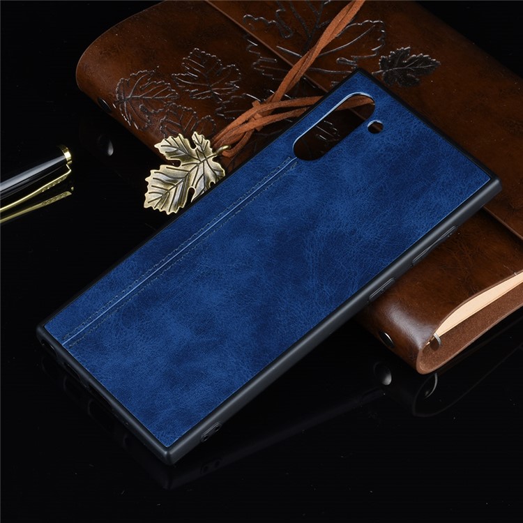 PU Leather + PC + TPU Shell for Samsung Galaxy Note 10/Note 10 5G - Blue-6