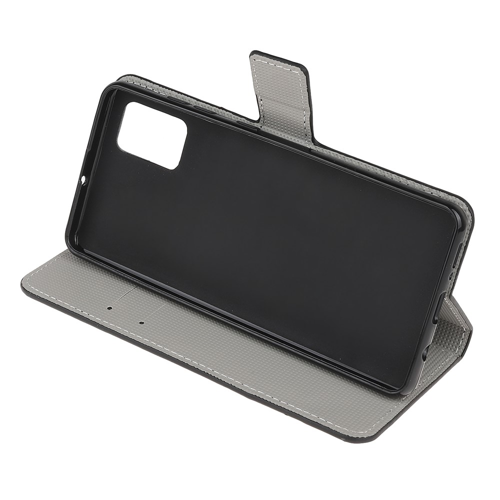 Para Samsung Galaxy A51 Padrão De Impressão De Capa De Couro Carteira Com Suporte - Flor De Ameixa-5