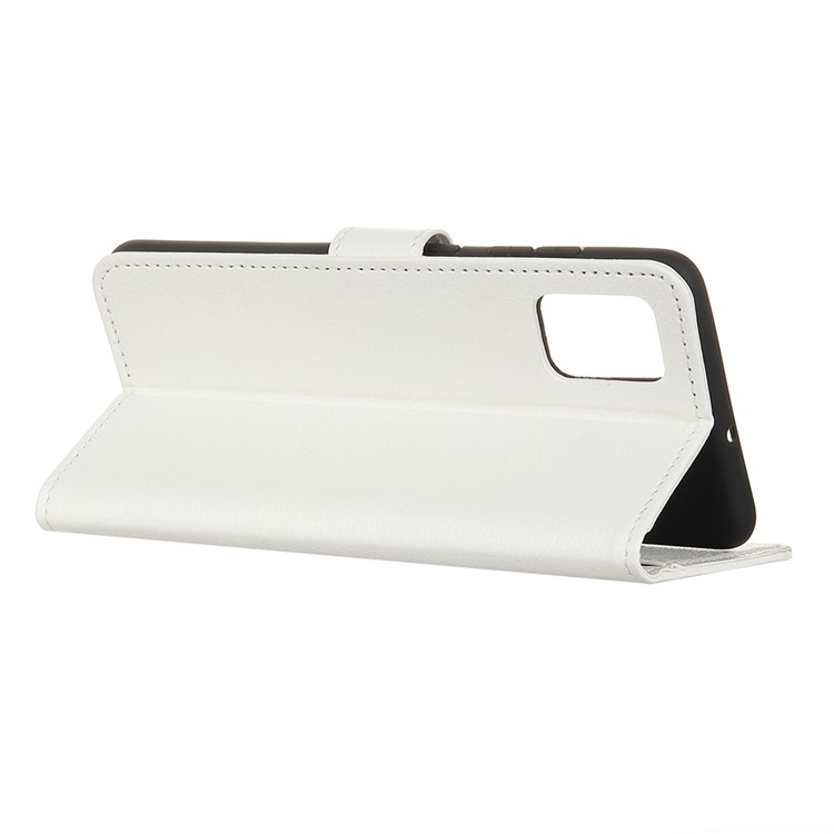 Classic Litchi Skin Wallet Leather Stand Case for Samsung Galaxy S20 Ultra - White-11