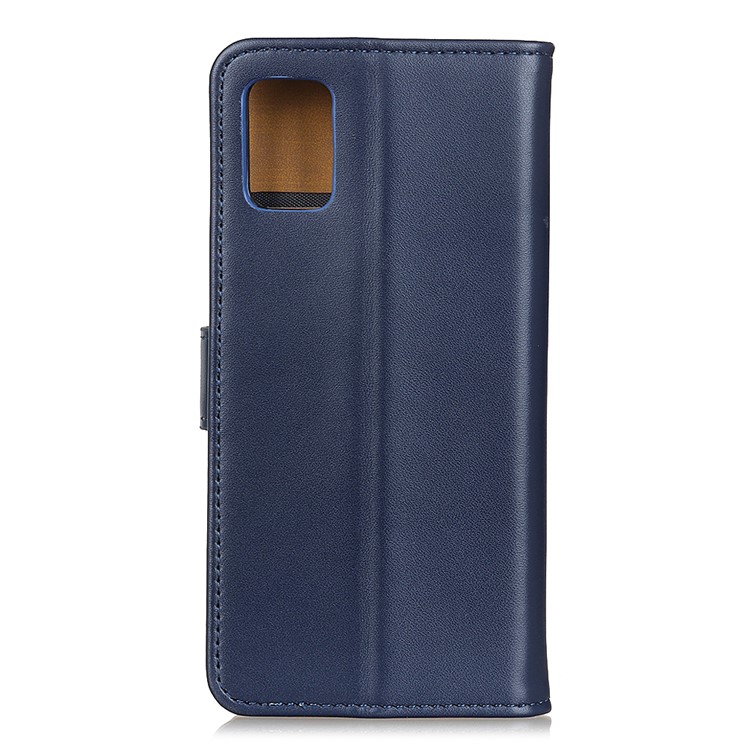 Leather Wallet Design Case for Samsung Galaxy S20 Ultra - Blue-8