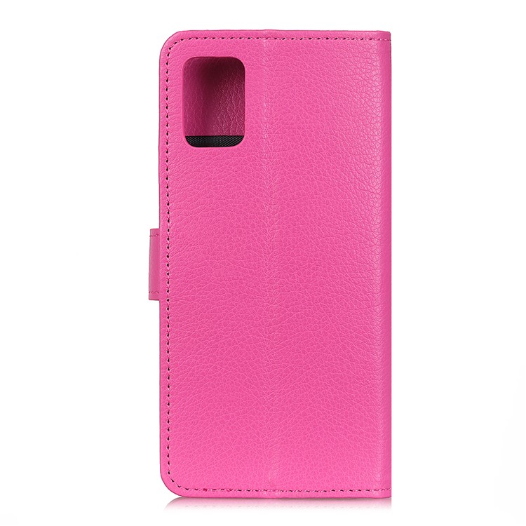 Litchi Skin Wallet Leather Stand Case for Samsung Galaxy S20 - Rose-10