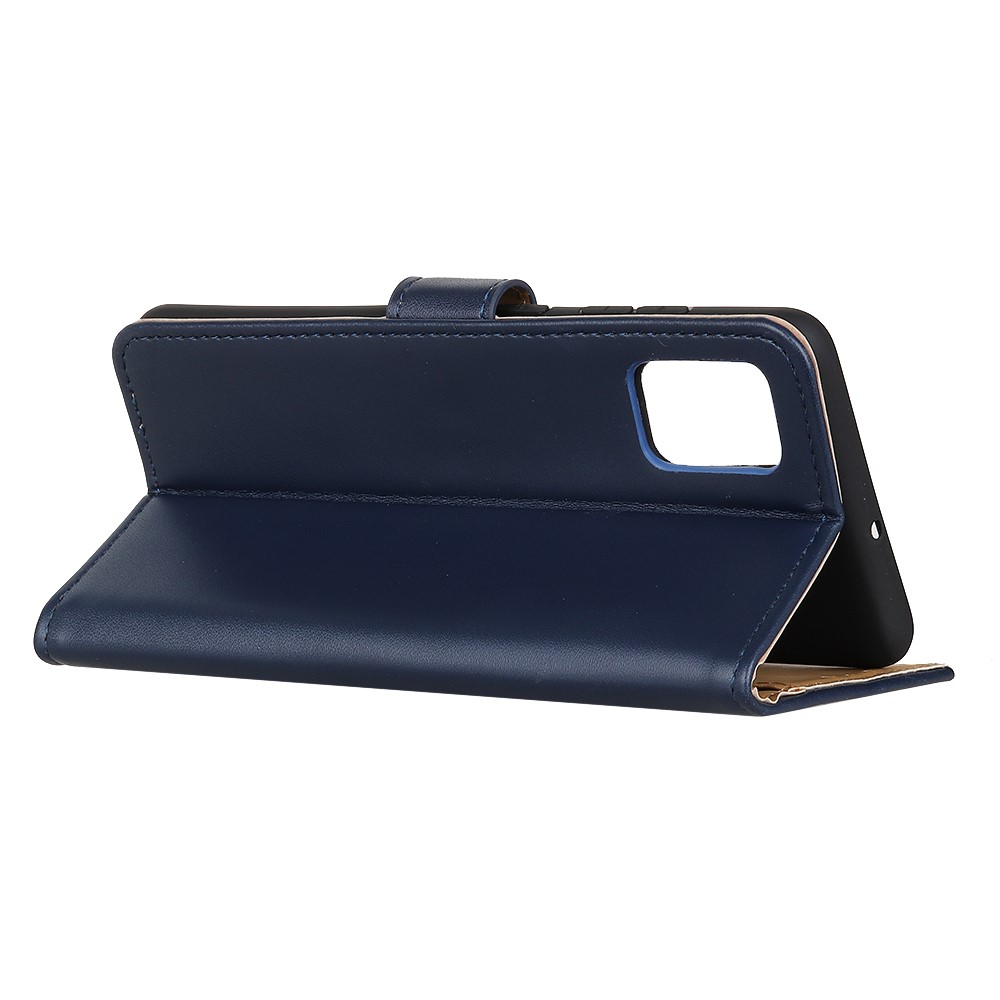 Étui de Portefeuille en Cuir Magnétique Pour Samsung Galaxy S20 4g / S20 5G - Bleu-9