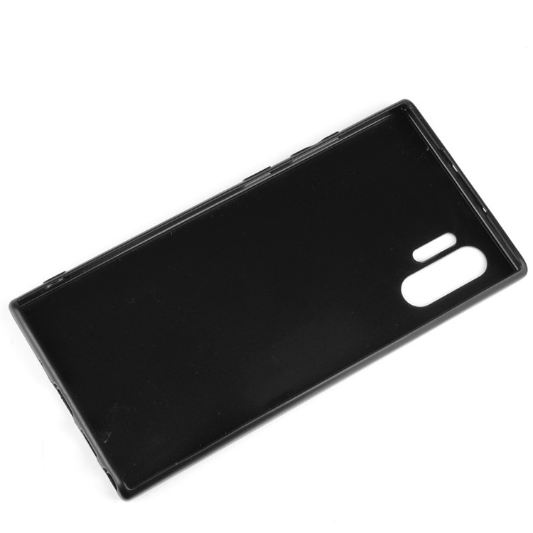 PU Leather Coated PC + TPU Combo Case for Samsung Galaxy Note 10 Plus / Note 10 Plus 5G - Blue-7