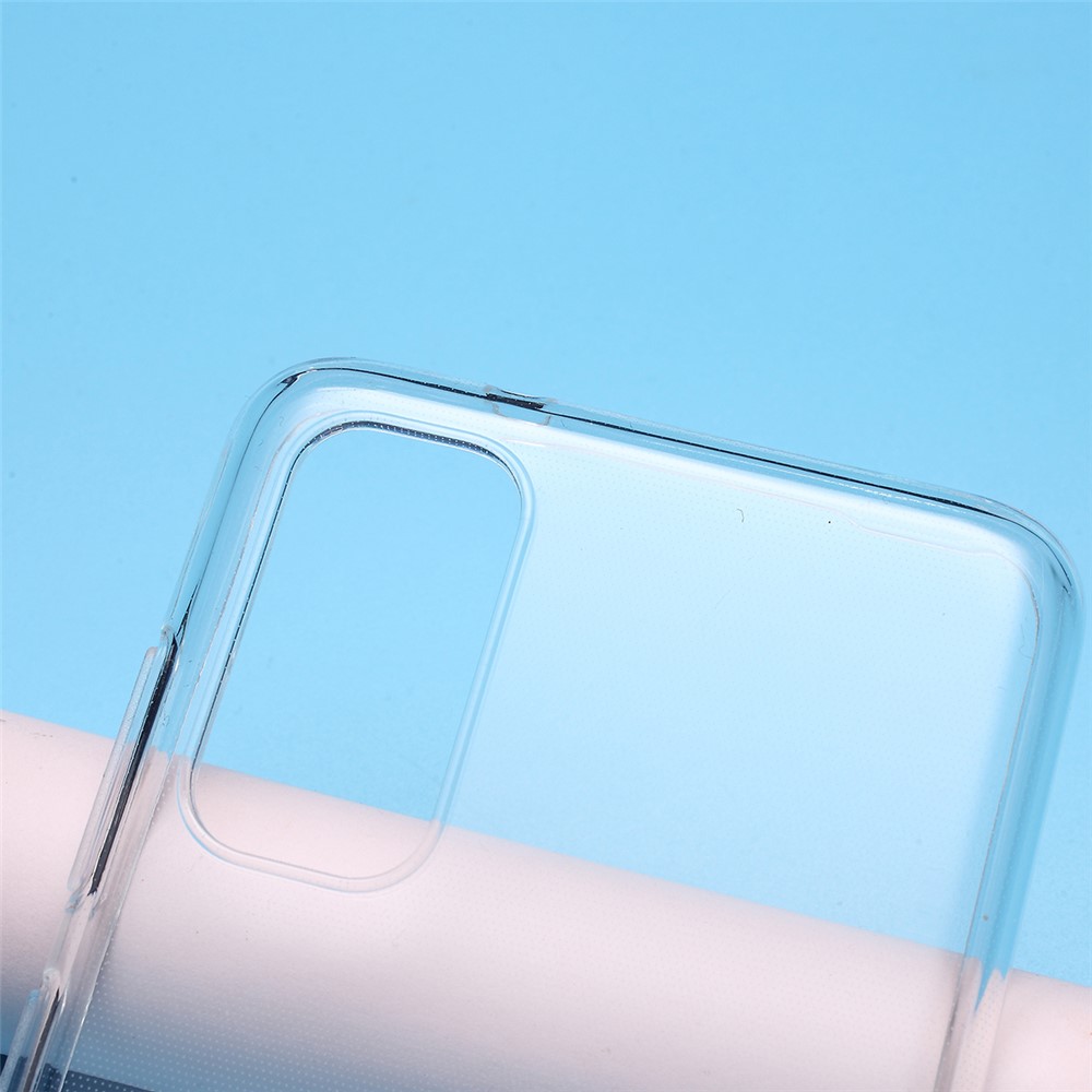 10PCS Transparent Soft TPU Phone Case with Non-slip Inner for Samsung Galaxy S20-2