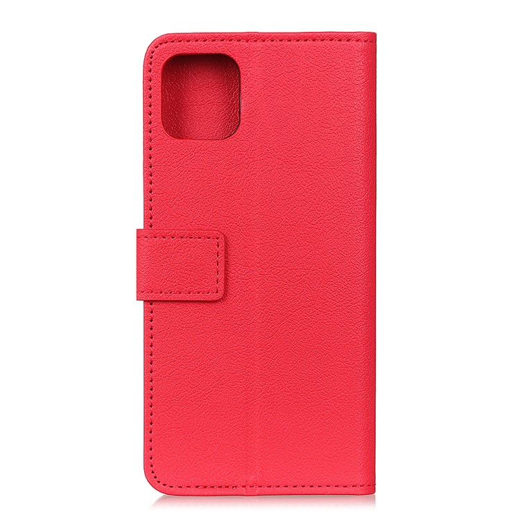 Wallet Leather Stand Case for Samsung Galaxy S20 Ultra - Red-2