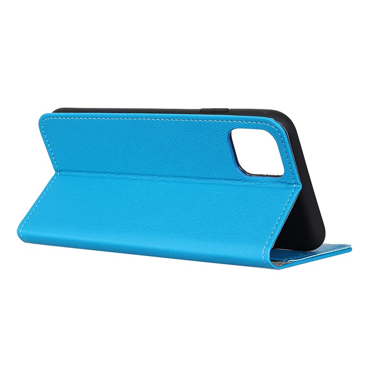 Wallet Leather Stand Case for Samsung Galaxy S20 Ultra - Blue-3
