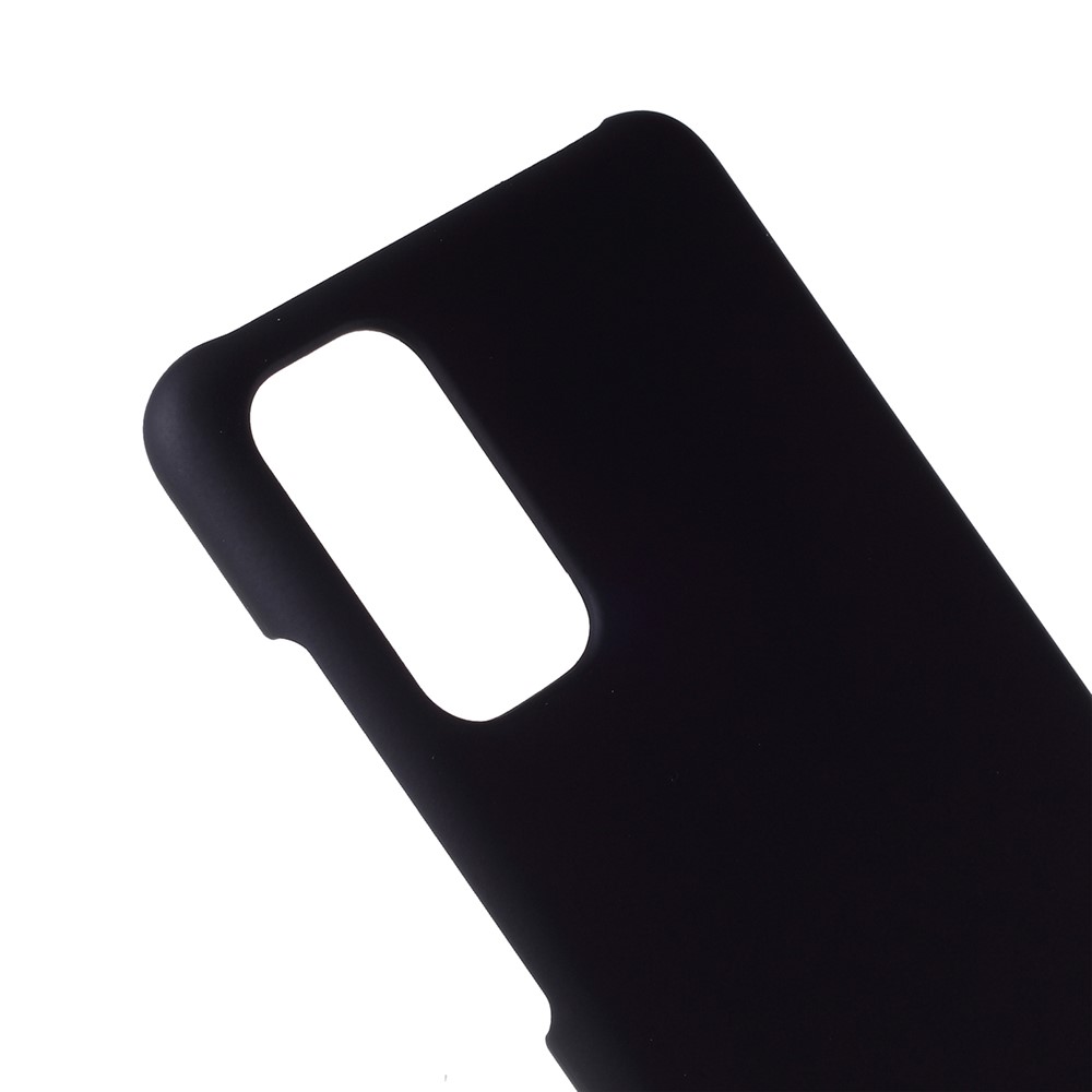 Case de PC Dura de Goma Para Samsung Galaxy S20 4G/S20 5G - Negro