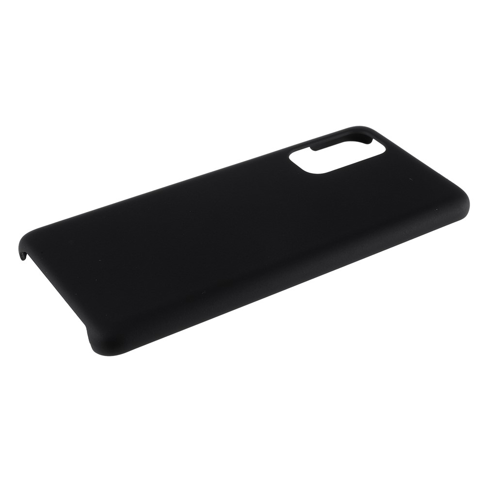 Rubberized Hard PC Case for Samsung Galaxy S20 - Black-5