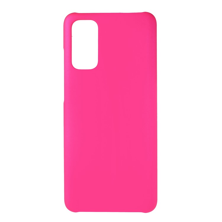 Rubberized Hard PC Case for Samsung Galaxy S20 - Rose-1
