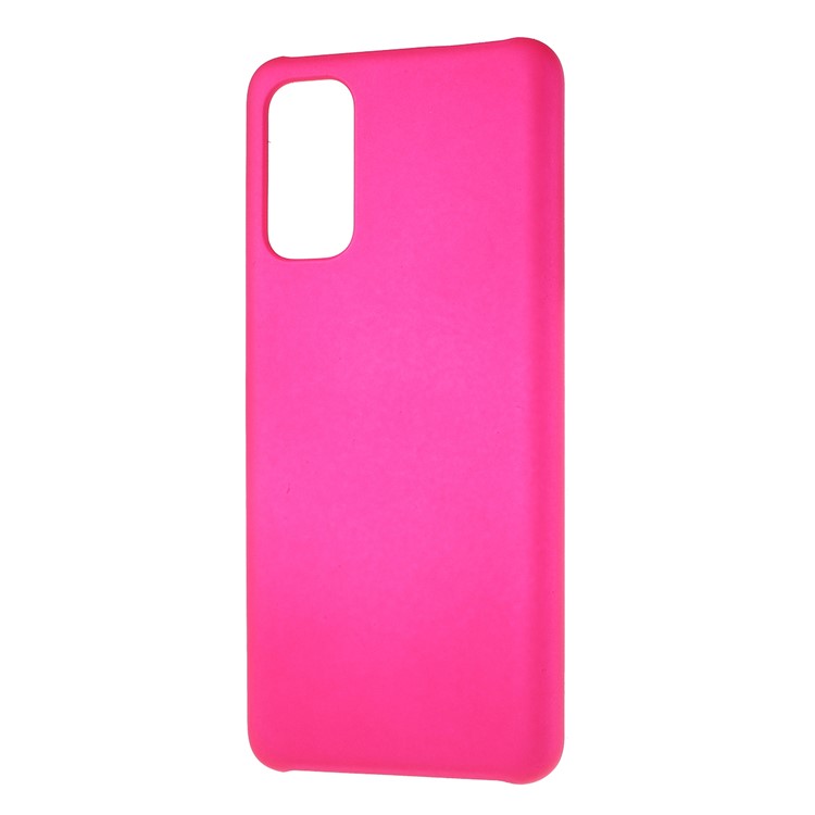 Rubberized Hard PC Case for Samsung Galaxy S20 - Rose-2