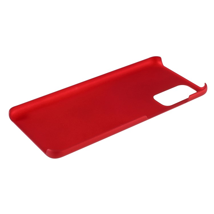 Rubberized Hard PC Case for Samsung Galaxy S20 - Red-5