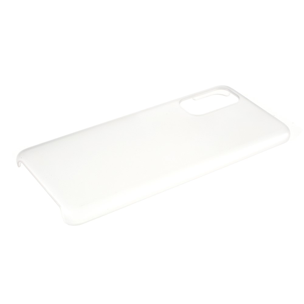 Rubberized Hard PC Case for Samsung Galaxy S20 - Transparent-4