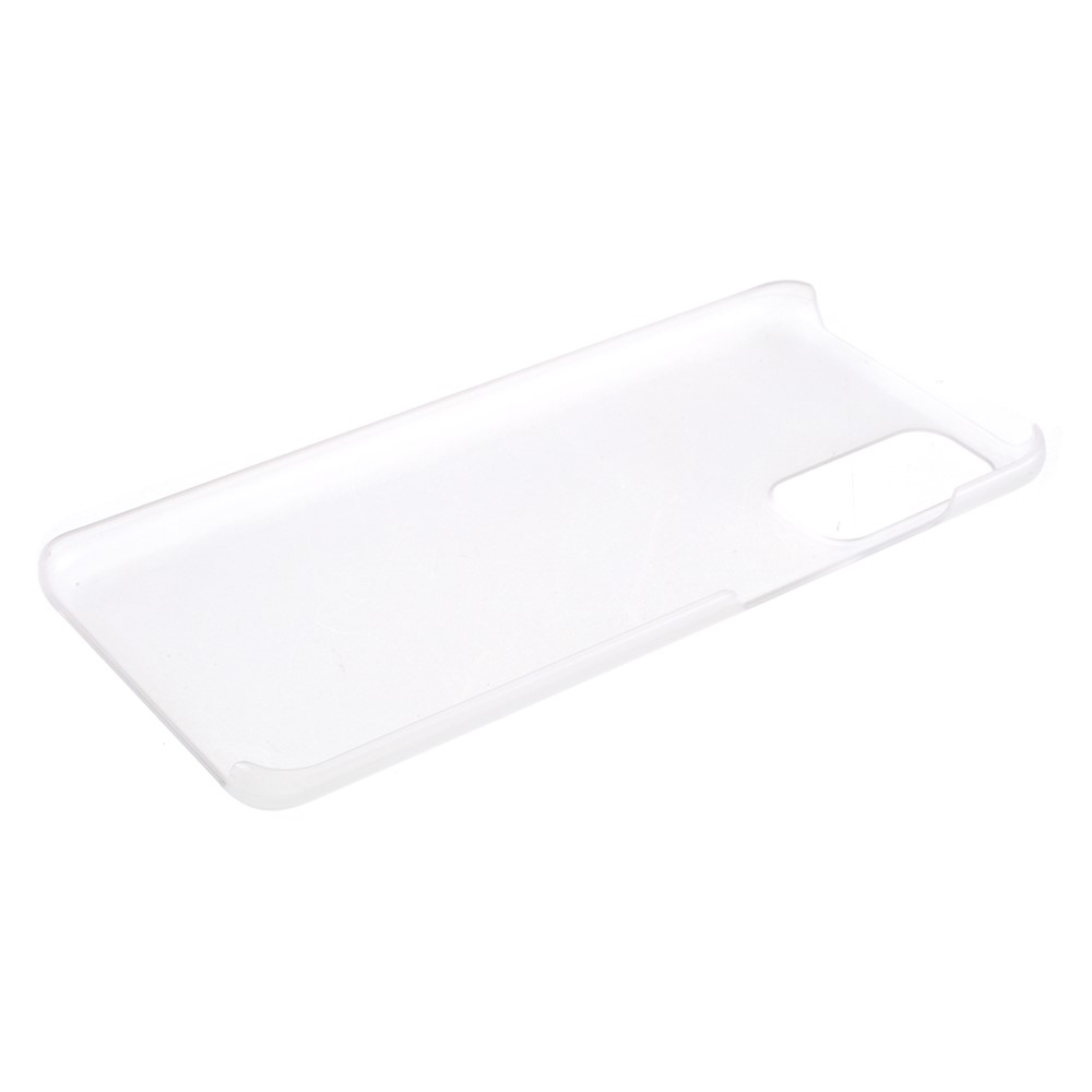 Rubberized Hard PC Case for Samsung Galaxy S20 - Transparent-5