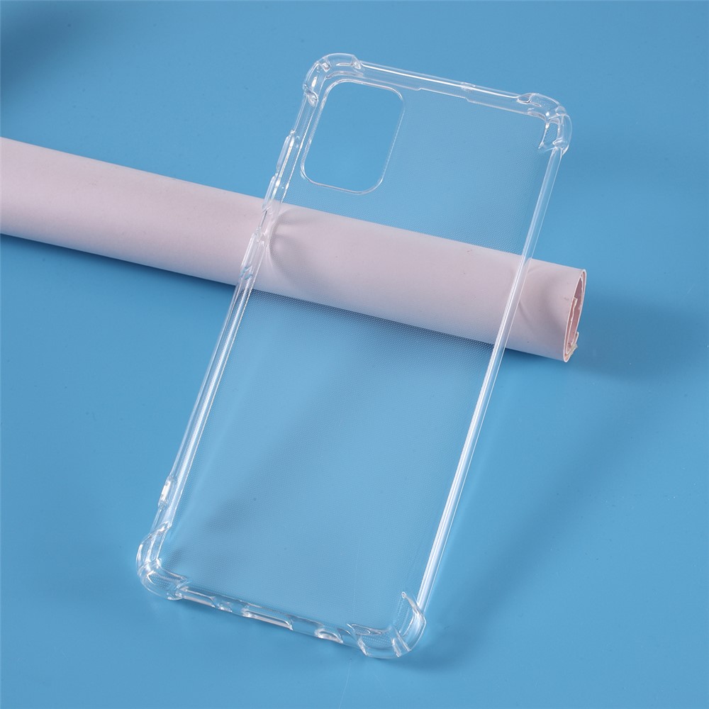 Drop-resistant Clear TPU Cell Phone Case for Samsung Galaxy A71-1