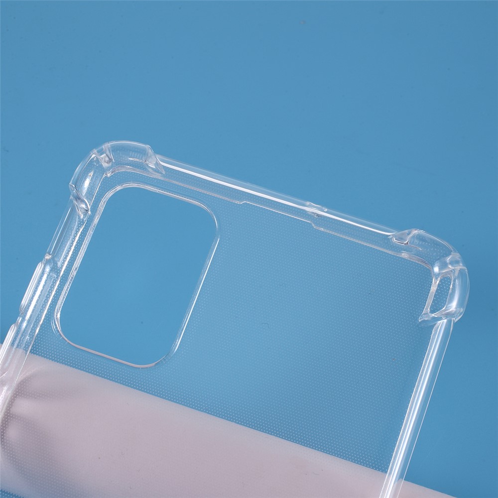 Drop-resistant Clear TPU Cell Phone Case for Samsung Galaxy A71-2