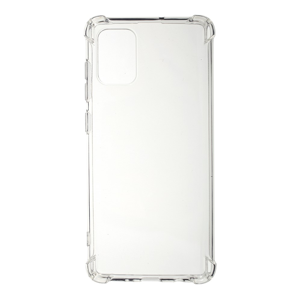 Drop-resistant Clear TPU Cell Phone Case for Samsung Galaxy A71-5