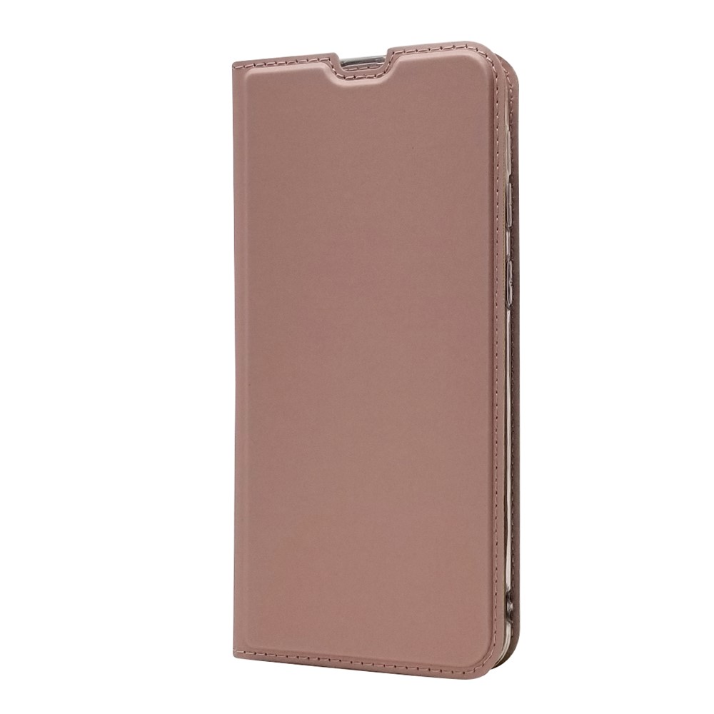 Magnetic Closure Leather Card Holder Phone Covering for Samsung Galaxy M30s / M2 - Rose Gold-7
