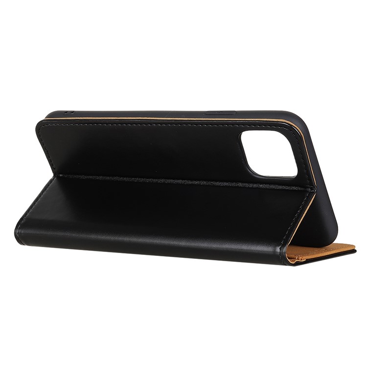 Estojo De Couro Da Aleta Estande Carteira Para Samsung Galaxy A51 - Preto-6