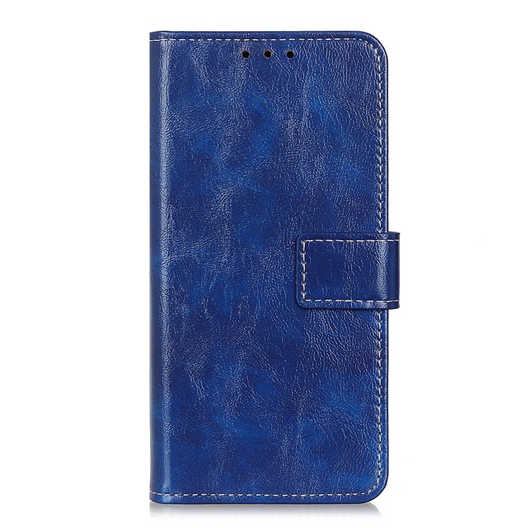 Crazy Horse Skin Retro Leather Case for Samsung Galaxy A81/Note 10 Lite - Blue-2