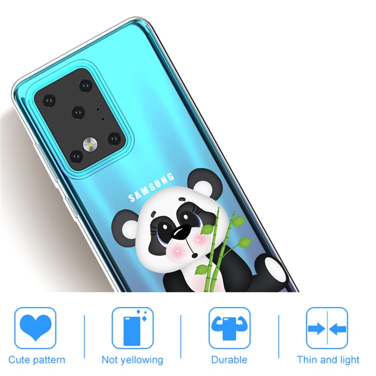 Pattern Printing TPU Case for Samsung Galaxy S20 Ultra - Big Panda-4