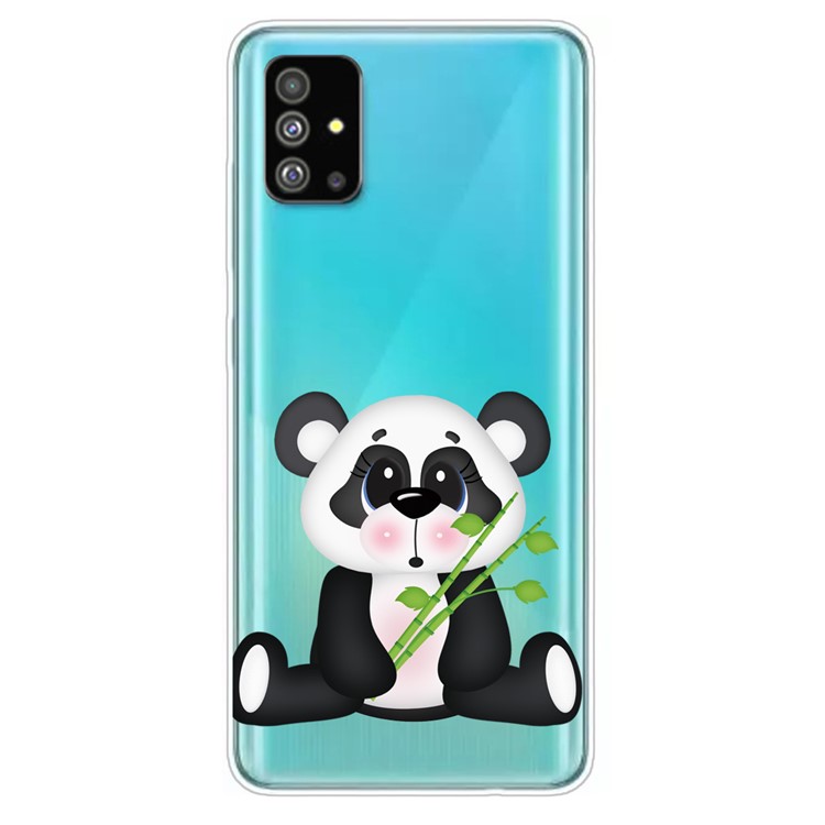 Pattern Printing IMD TPU Phone Case for Samsung Galaxy S20 Plus - Panda-1