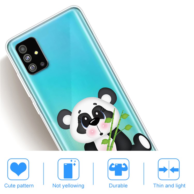 Pattern Printing IMD TPU Phone Case for Samsung Galaxy S20 Plus - Panda-4