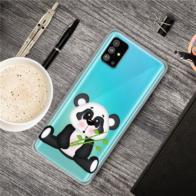 Pattern Printing IMD TPU Phone Case for Samsung Galaxy S20 Plus - Panda-5