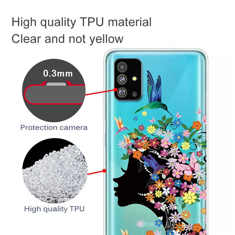 Pattern Printing IMD TPU Case for Samsung Galaxy S20 Plus - Flowered Beauty-2