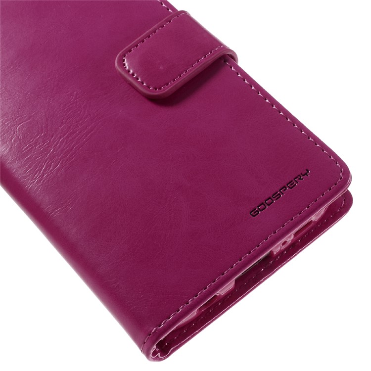 MERCURY GOOSPERY Blue Moon Stand Leather Cover for Samsung Galaxy S7 G930 - Rose-7