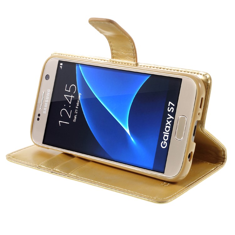 mercury goospery blue moon leather flip cover for samsung galaxy s7 g930 gold tvc mall mercury goospery blue moon leather flip cover for samsung galaxy s7 g930 gold tvc mall