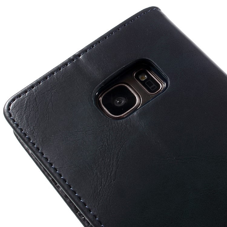 MERCURY GOOSPERY Blue Moon Leather Case for Samsung Galaxy S7 G930 - Dark Blue-9
