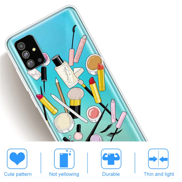 Pattern Printing IMD TPU Shell for Samsung Galaxy S20 Plus - Cosmetics-4
