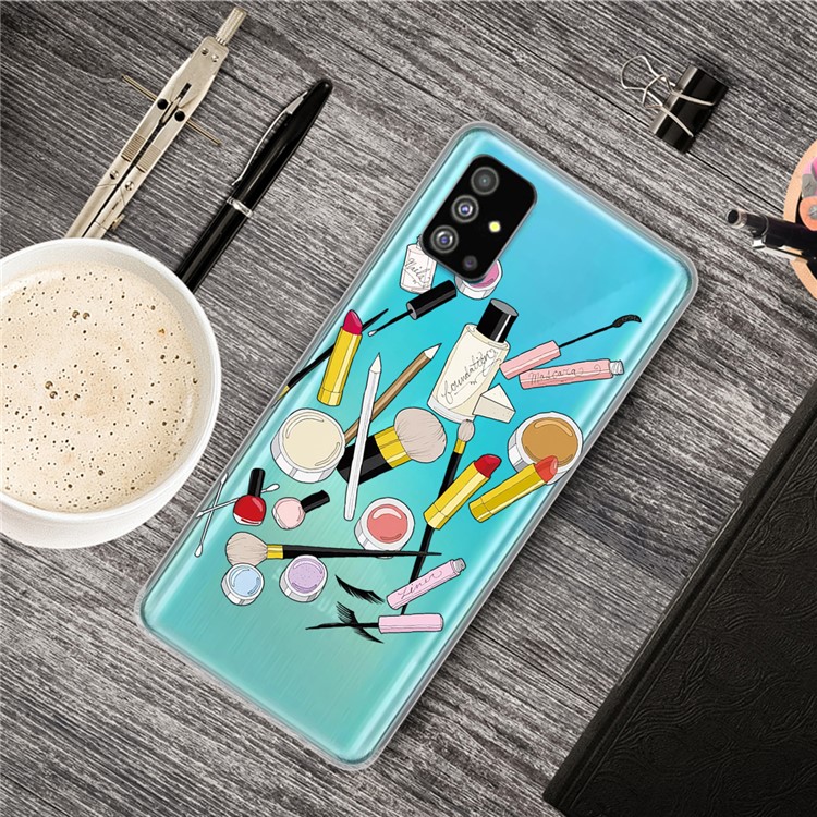 Pattern Printing IMD TPU Shell for Samsung Galaxy S20 Plus - Cosmetics-5