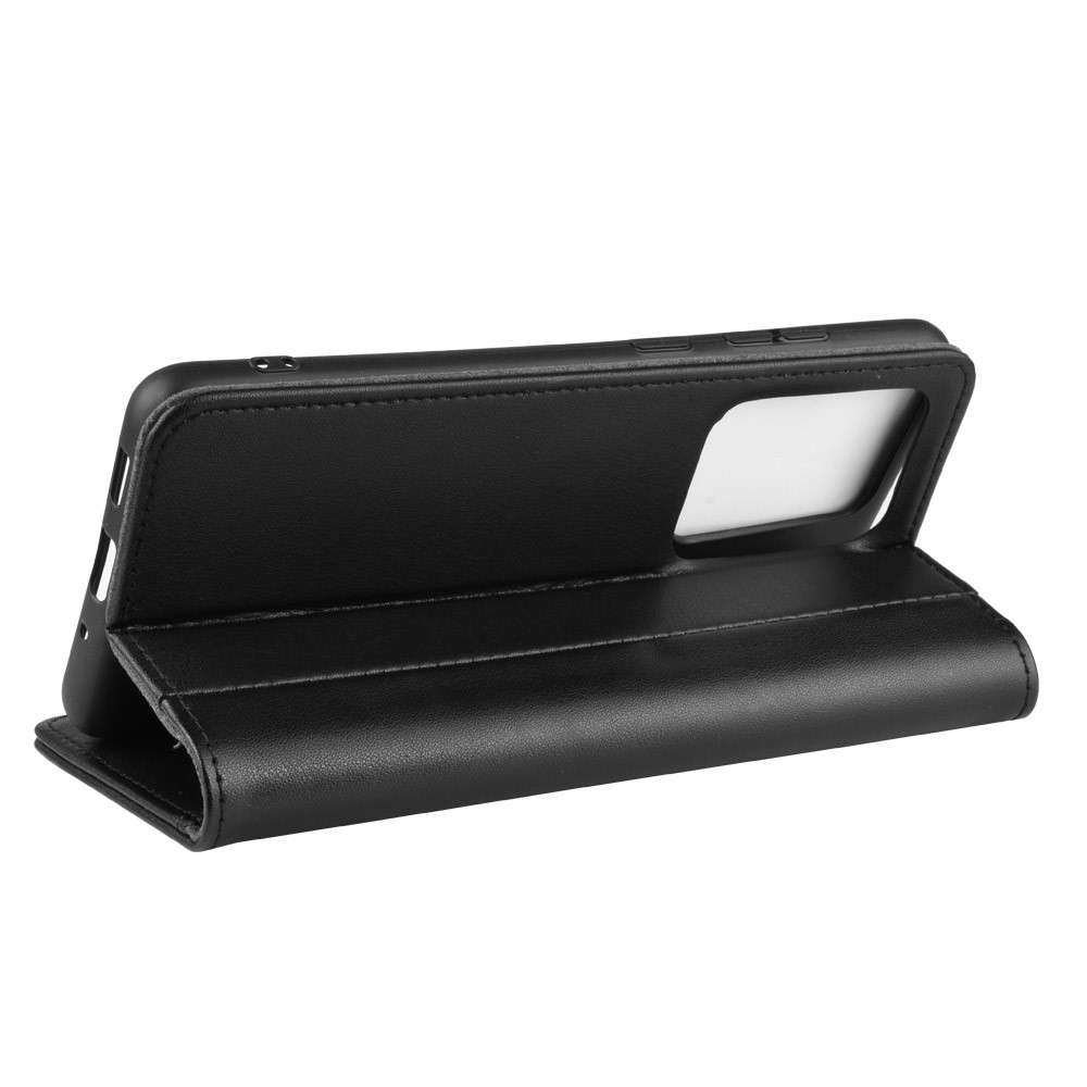 Fendu Couverture De Téléphone Portable Stand De Portefeuille En Cuir Pour Samsung Galaxy S11, Plus 6,9 Pouces - Noir-7