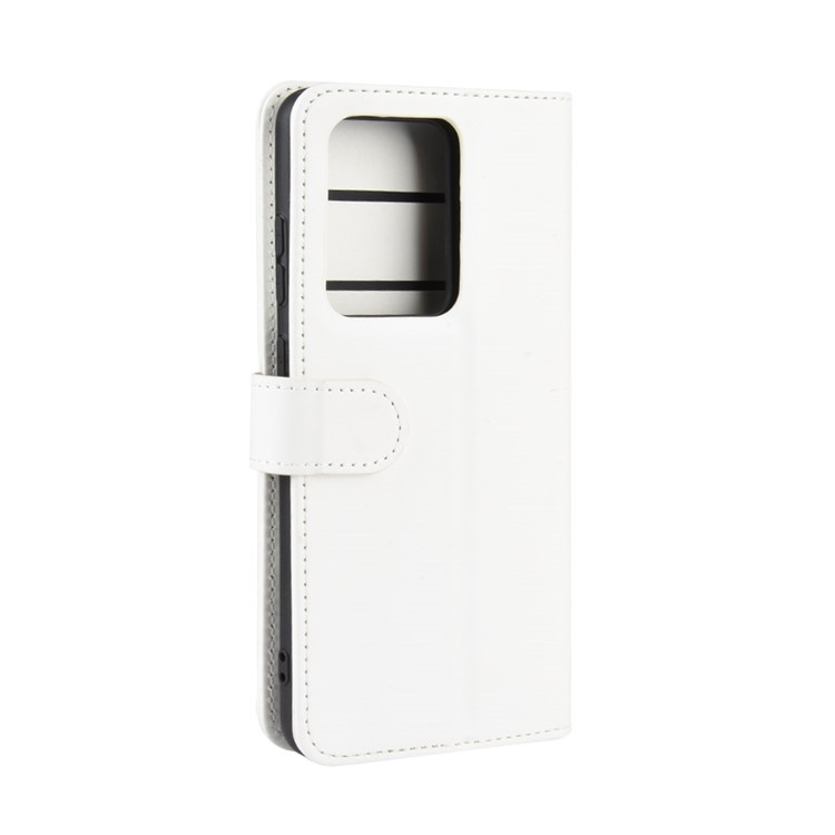 Crazy Horse Wallet Leather Stand Case for Samsung Galaxy S20 Ultra - White-8