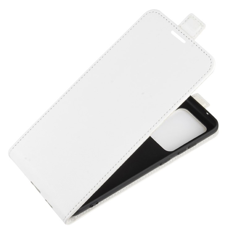 Crazy Horse Vertical Leather Card Holder Case for Samsung Galaxy S20 Ultra - White-4