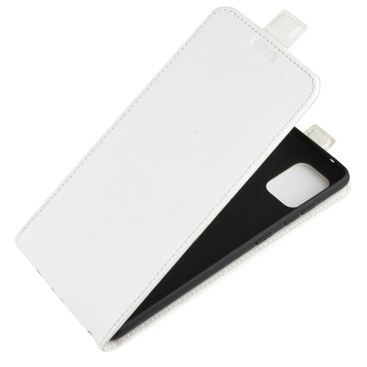 Vertical Flip Leather Shell Case for Samsung Galaxy A81 / Note 10 Lite - White-4