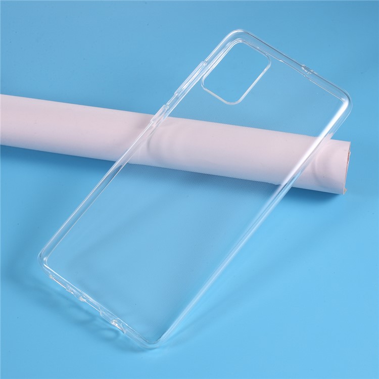 10 PCS/Set Clear TPU Phone Case with Non-slip Inner for Samsung Galaxy A71 4G SM-A715-4