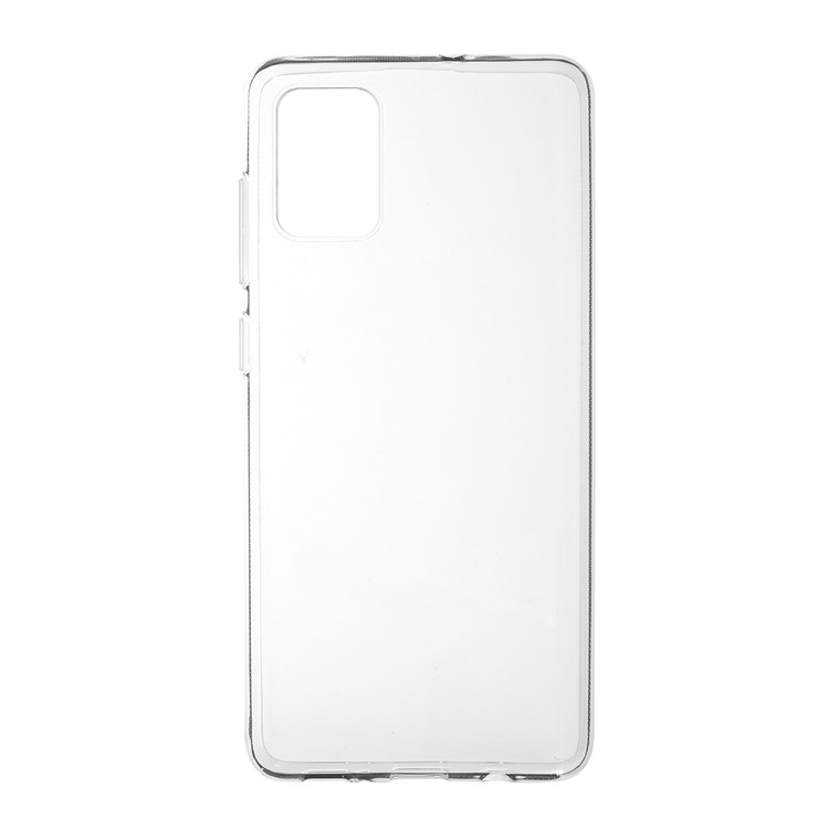 10 PCS/Set Clear TPU Phone Case with Non-slip Inner for Samsung Galaxy A71 4G SM-A715-5