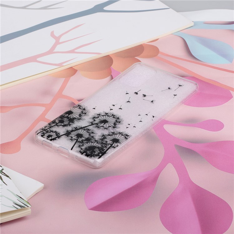 Para La Galaxia S11 Plus Patrón De 6,9 pulgadas Impresión Cáscara TPU Flexibles - Diente De León-5