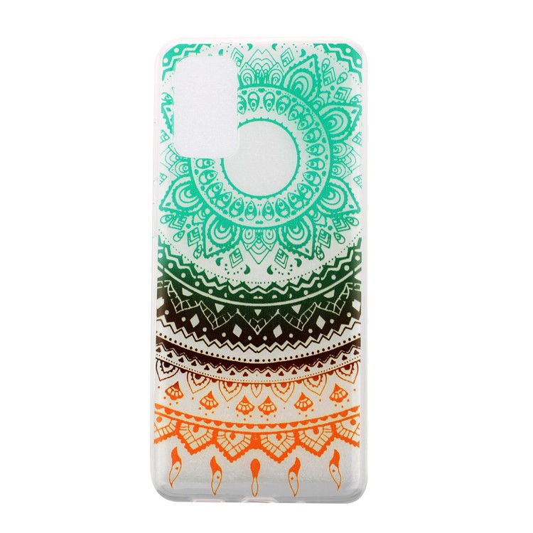For Samsung Galaxy S20 Ultra / S11 Plus 6.9 inch Pattern Printing Flexible TPU Shell - Mandala Flower-1