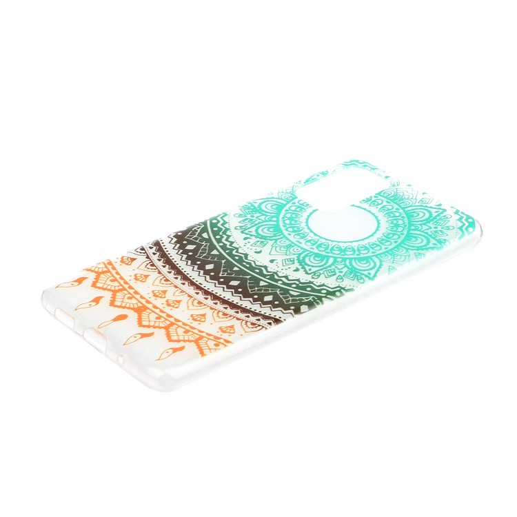 For Samsung Galaxy S20 Ultra / S11 Plus 6.9 inch Pattern Printing Flexible TPU Shell - Mandala Flower-2