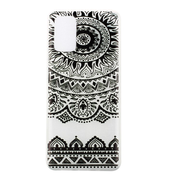 Pattern Printing TPU Mobile Phone Cover for Samsung Galaxy S20 - Unique Pattern-1